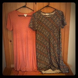 (2) XS LulaRoe Carlys